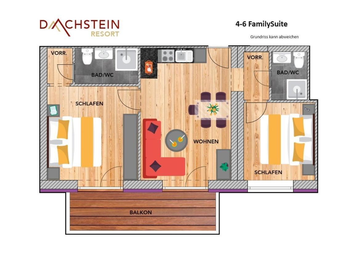 Apart- Und Wellnesshotel Dachsteinresort 帕斯格许特路旁鲁斯巴赫 外观 照片