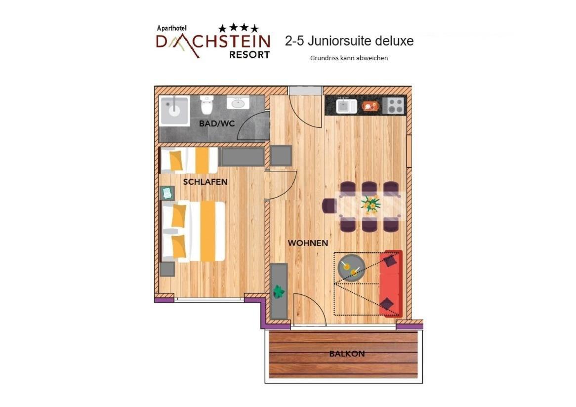 Apart- Und Wellnesshotel Dachsteinresort 帕斯格许特路旁鲁斯巴赫 外观 照片