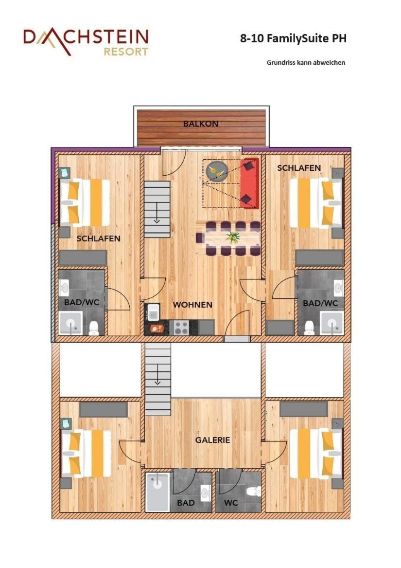 Apart- Und Wellnesshotel Dachsteinresort 帕斯格许特路旁鲁斯巴赫 外观 照片