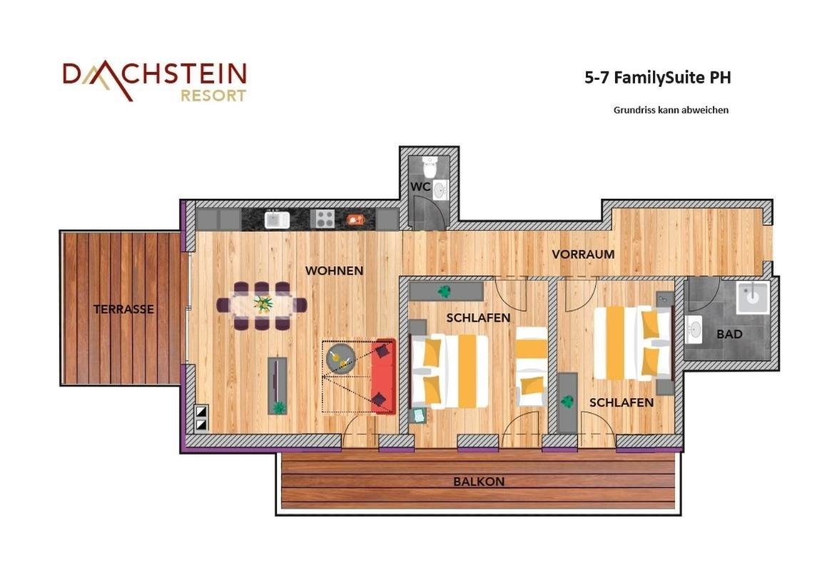Apart- Und Wellnesshotel Dachsteinresort 帕斯格许特路旁鲁斯巴赫 外观 照片